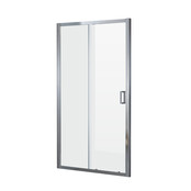 Douchedeur Toscane 130x200cm Chroom Douche Schuifdeur 6 mm Veiligheidsglas - Helderglas met Nano-coating Douchedeur Toscane 130x200cm Chroom Douche Schuifdeur 6 mm Veiligheidsglas - Helderglas met Nano-coating