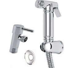 Creavit Bidet handdouche Rond Messing Chroom Rond Taharet set