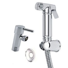 Creavit Bidet handdouche Rond Messing Chroom Rond Taharet set