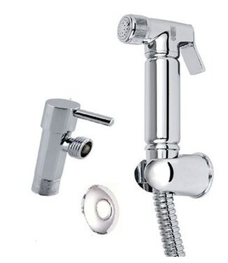 CREAVIT Creavit Bidet handdouche Rond Messing Chroom Rond Taharet set