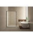 Inloopdouche Square Mat Zwart 110x200cm 10 mm Veiligheidsglas Helderglas met Nano-coating
