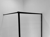 Inloopdouche Square Geribbeld glas Mat Zwart 90x200cm 8 mm Veiligheidsglas met Nano-coating Inloopdouche Square Geribbeld glas Mat Zwart 90x200cm 8 mm Veiligheidsglas met Nano-coating