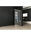 Wiesbaden Inloopdouche Hibera 90x200cm RVS Profiel 10 mm Veiligheidsglas met Nano-coating
