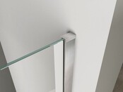 Inloopdouche Hibera 90x200cm RVS Profiel 10 mm Veiligheidsglas met Nano-coating