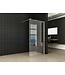 Wiesbaden Inloopdouche Hibera 100x200cm RVS Profiel 10 mm Veiligheidsglas met Nano-coating