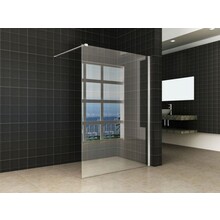 Inloopdouche Hibera 120x200cm RVS Profiel 10 mm Veiligheidsglas met Nano-coating