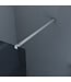 Inloopdouche Comfort Rookglas 100x200 cm Chroom Profiel 10mm Veiligheidsglas Easy Clean