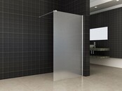 Inloopdouche Comfort Melkglas 100x200 cm Chroom Profiel 10mm Veiligheidsglas Easy Clean Inloopdouche Comfort Melkglas 100x200 cm Chroom Profiel 10mm Veiligheidsglas Easy Clean