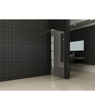 Wiesbaden Wiesbaden Less Profielloos Inloopdouche 50x200 cm 8 mm kelderglas met Nano-Coating