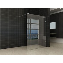 Wiesbaden Less Profielloos Inloopdouche 120x200 cm 8 mm kelderglas met Nano-Coating