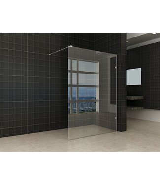 Wiesbaden Wiesbaden Less Profielloos Inloopdouche 120x200 cm 8 mm kelderglas met Nano-Coating