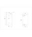 Wiesbaden Less Profielloos Inloopdouche 50x200 cm 8 mm kelderglas met Nano-Coating