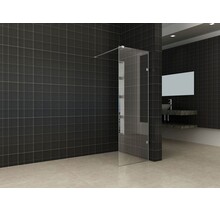 Wiesbaden Less Profielloos Inloopdouche 50x200 cm 8 mm kelderglas met Nano-Coating