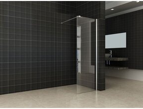 Wiesbaden Comfort Inloopdouche 50cm helder glas 10mm met Nano-coating