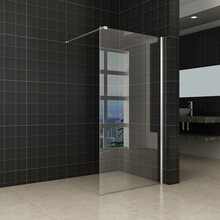 Wiesbaden Comfort Inloopdouche 90cm helder glas 10mm met Nano-coating