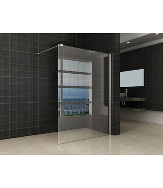 Wiesbaden Wiesbaden Comfort Inloopdouche 140cm helder glas 8 mm met Nano-coating