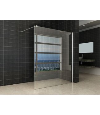 Wiesbaden Wiesbaden Comfort Inloopdouche 160cm helder glas 8 mm met Nano-coating