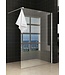 Wiesbaden Sita Inloopdouche 140cm met handdoekhaak helder glas 8 mm met Nano-coating