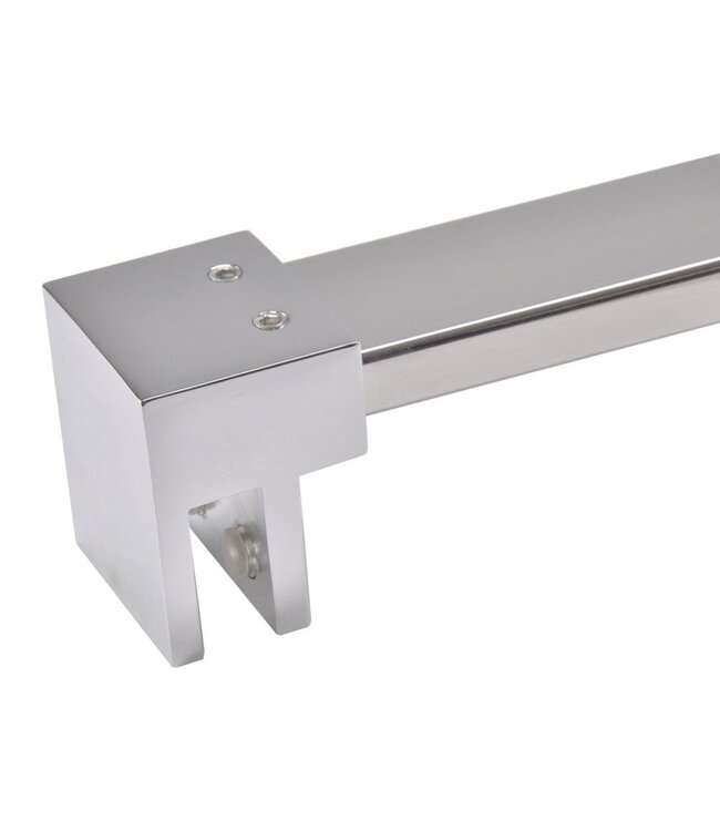 Wiesbaden Sita Inloopdouche 120cm met handdoekhaak helder glas 8 mm met Nano-coating