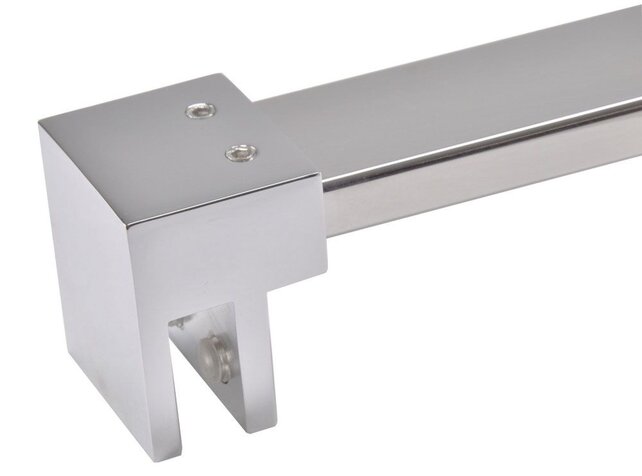 Wiesbaden Sita Inloopdouche 100cm met handdoekhaak helder glas 8 mm met Nano-coating