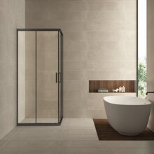 Wiesbaden Skyline Douchecabine 80x80x200cm Vierkant hoekinstap