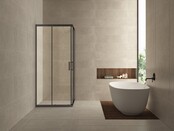 Wiesbaden Skyline Douchecabine 100x100x200cm Vierkant hoekinstap 8 mm Helder glas met nano-coating