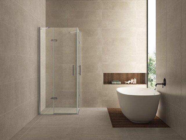 Wiesbaden Double Douchecabine 90x90 cm Chroom Dubbele Draaideur Hoekinstap 8 mm helder glas met nano-coating