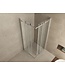 Wiesbaden Entra Douchecabine 90x90 cm Chroom Schuifdeur Hoekinstap 8 mm helder glas met nano-coating - Copy