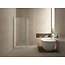 Wiesbaden Wiesbaden Entra Douchecabine 90x90 cm Chroom Schuifdeur Hoekinstap 8 mm helder glas met nano-coating - Copy