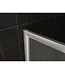 Wiesbaden Douchecabine 100x100 cm Eco Chroom Vierkant Schuifdeur Hoekinstap 190 cm Hoekinstap veiligheidsglas 5 mm