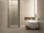 Wiesbaden Douchedeur Less 90 cm zonder profiel 8 mm helder glas met nano-coating