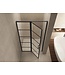 Wiesbaden Douchedeur Horizon 130cm Mat Zwart