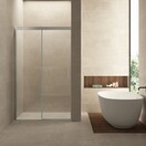 Wiesbaden Puerta Douchedeur 140cm Schuifdeur Softclose 8mm helder glas met Nano-coating