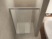 Wiesbaden Puerta Douchedeur 100cm Schuifdeur Softclose 8mm helder glas met Nano-coating Wiesbaden Puerta Douchedeur 100cm Schuifdeur Softclose 8mm helder glas met Nano-coating