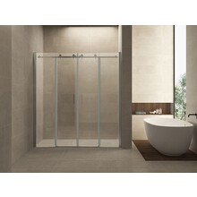 Wiesbaden Slide Douchedeur 180cm Chroom Schuifdeur
