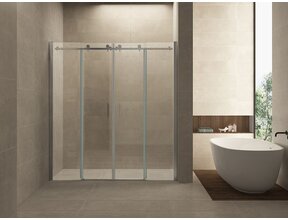 Wiesbaden Slide Douchedeur 180cm Chroom Schuifdeur