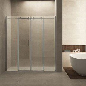 Wiesbaden Slide Douchedeur 180cm Chroom Schuifdeur