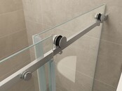 Wiesbaden Slide Douchedeur 160cm Chroom Schuifdeur 8mm Helder Glas nano-coating Wiesbaden Slide Douchedeur 160cm Chroom Schuifdeur 8mm Helder Glas nano-coating
