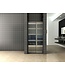 Wiesbaden Douchedeur Skyline 140cm Mat Zwart Schuifdeur 8mm Helder glas met anti-kalk