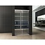 Wiesbaden Wiesbaden Douchedeur Shuffle 120 dubbele schuifdeur Chroom 8mm Helder glas met anti-kalk
