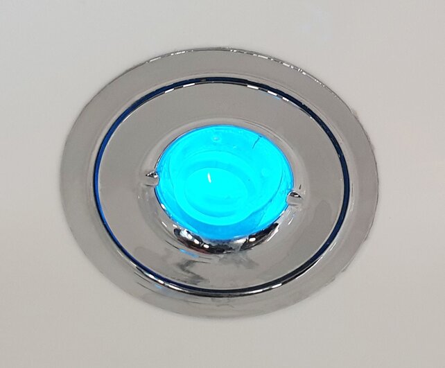 Vrijstaand Whirlpool Bad Libero Ovaal Wit 170x80x60 cm met 12-jets