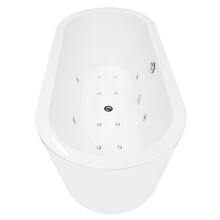 Vrijstaand Whirlpool Bad Libero Ovaal Wit 170x80x60 cm