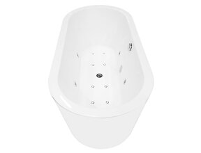 Vrijstaand Whirlpool Bad Libero Ovaal Wit 170x80x60 cm