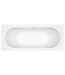 Wiesbaden Portus RD Inbouwbad Duo 190x90x49 cm glans wit