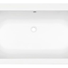 Wiesbaden Portus RD Inbouwbad Duo 190x90x49 cm glans wit