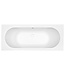 Wiesbaden Portus RD Inbouwbad Duo 190x90x49 cm glans wit