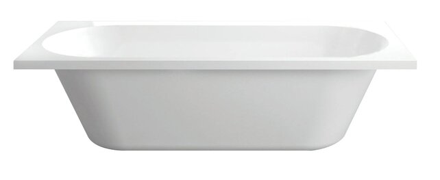 Wiesbaden Portus RD Inbouwbad Duo 190x90x49 cm glans wit