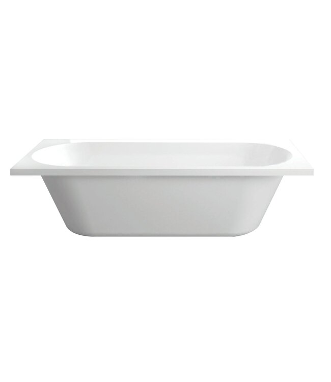 Wiesbaden Portus RD Inbouwbad Duo 190x90x49 cm glans wit