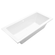 Wiesbaden Santino inbouwbad Duo 190x90x49 cm glans wit