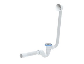 Badsifon Aloni flexibele afvoerbuis met crepine Ø50mm